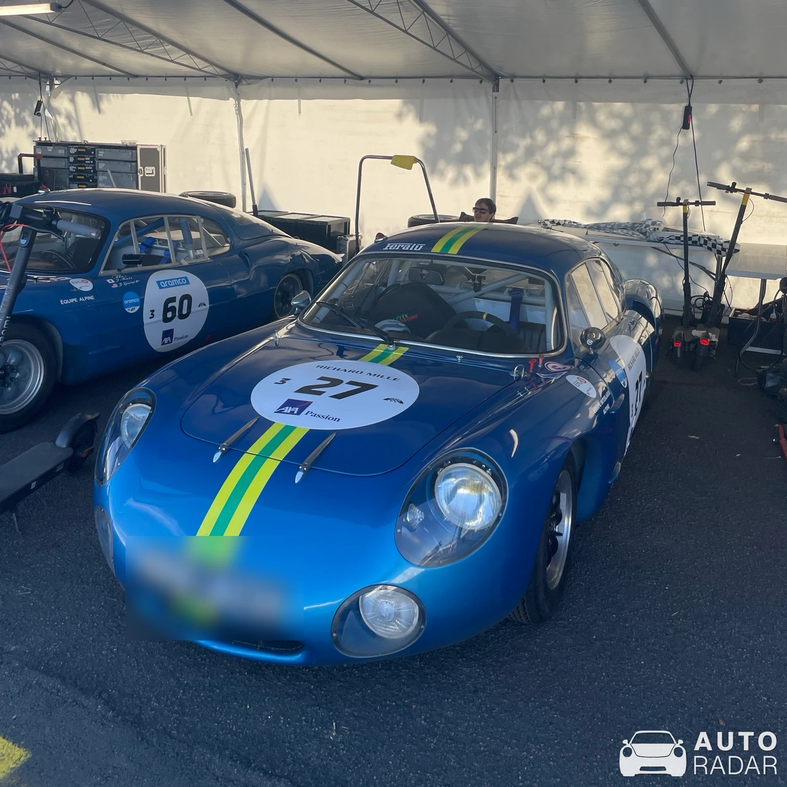 Alpine M63 spotted in Le Mans