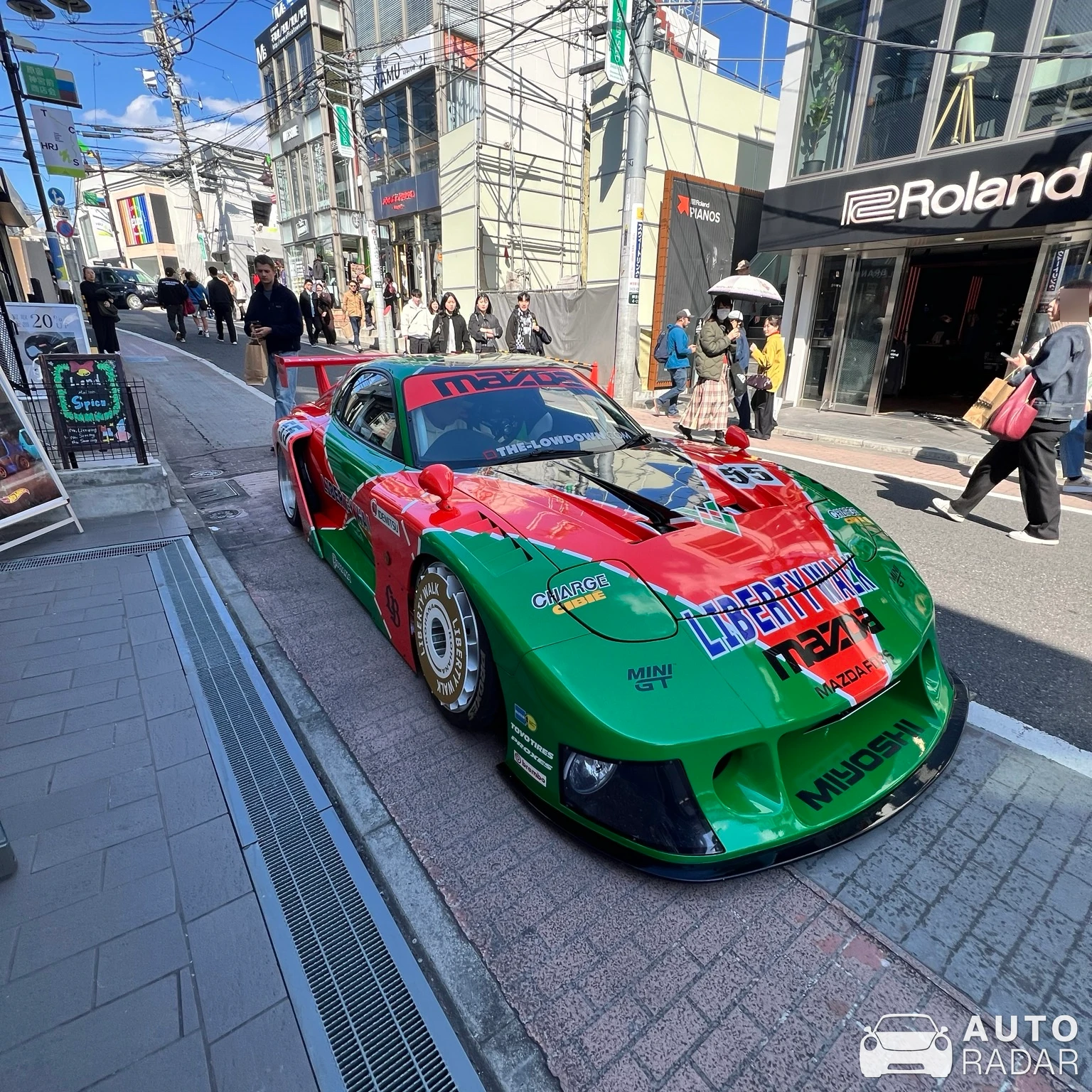 Mazda LB-Super Silhouette MAZDA FD3S RX-7 spotted in Shibuya