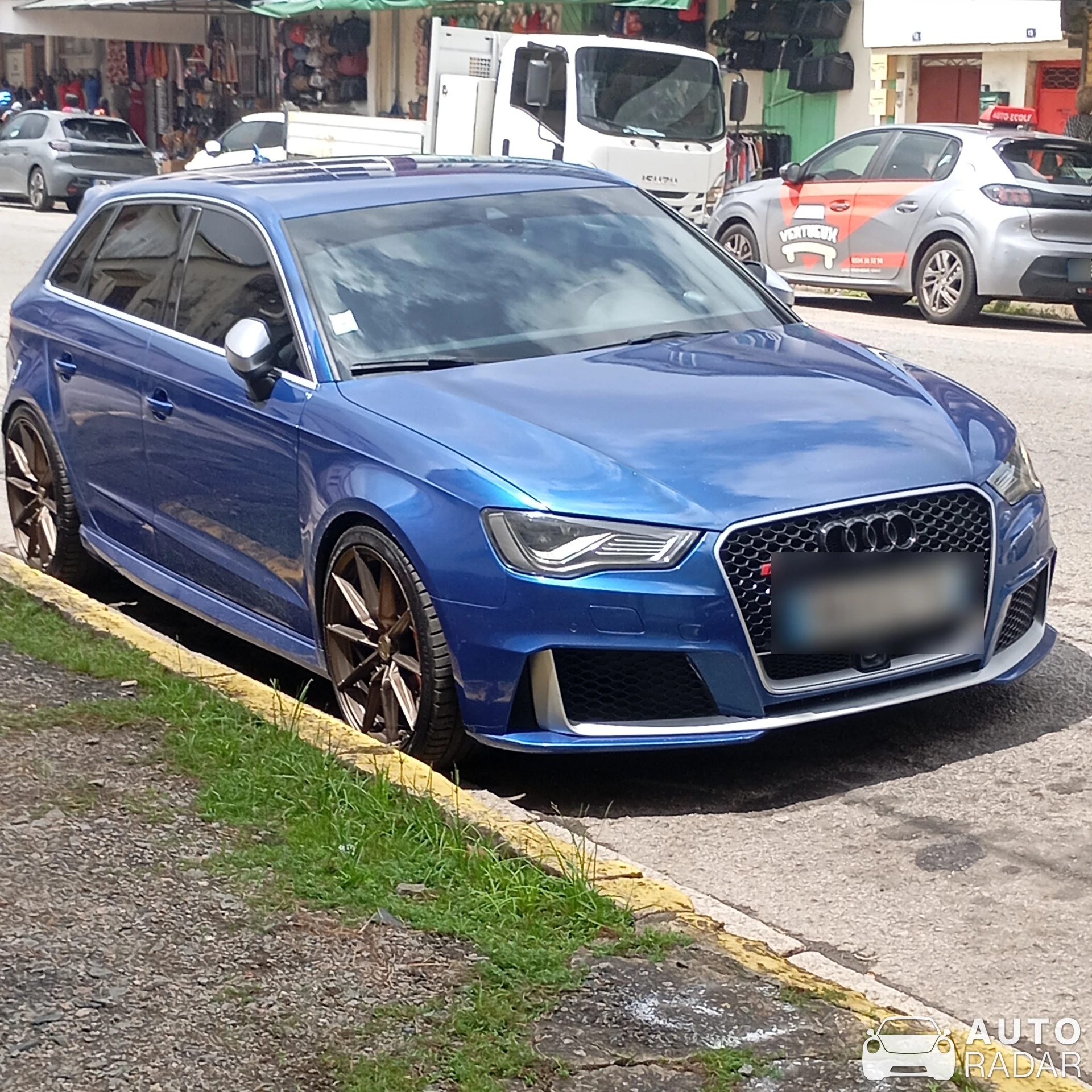 Audi RS3 Sportback 8V spotted in Cayenne, French Guiana