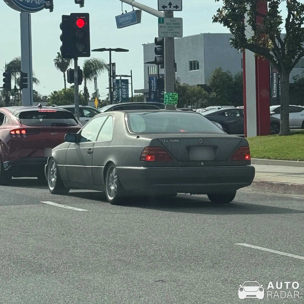Mercedes-Benz CL spotted in Buena Park
