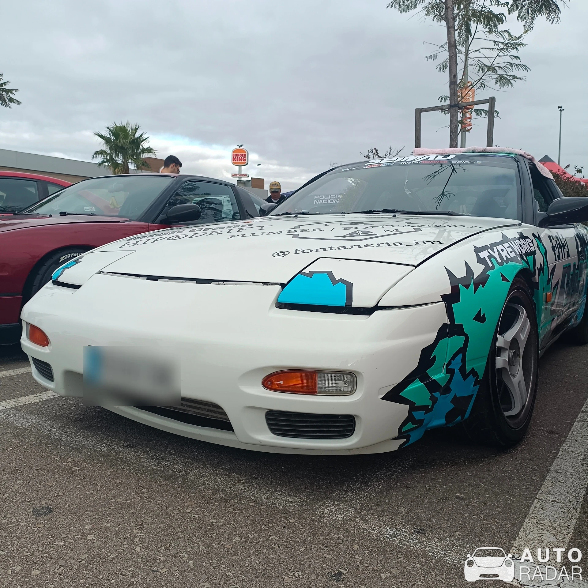 Nissan 180SX spotted in Palma, Spain