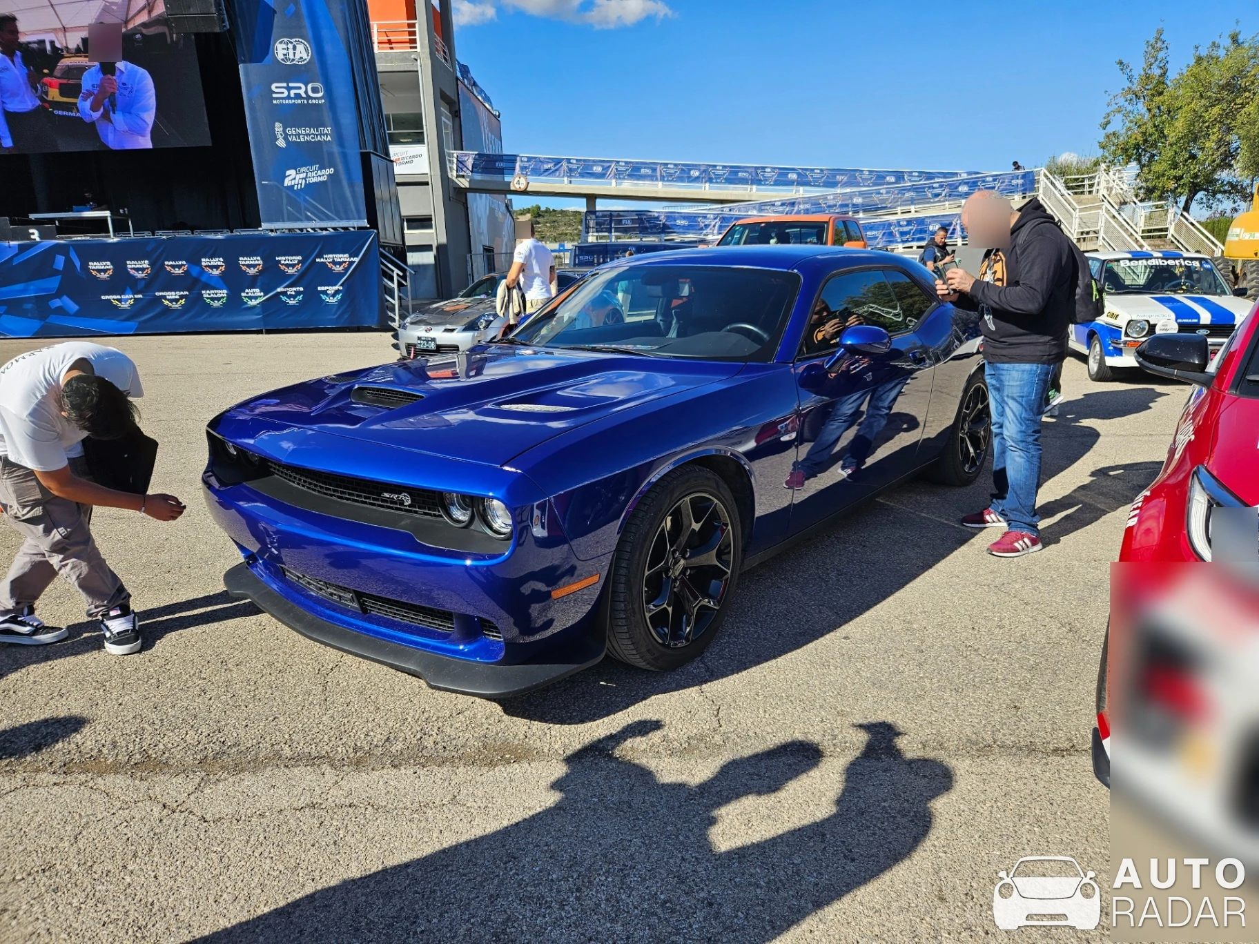 Dodge Charger SRT Hellcat spotted in Cheste, Spain