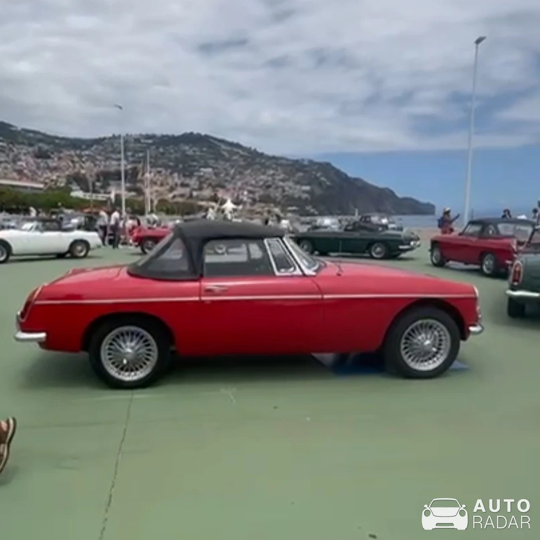 MG MGB spotted in Lisbon, Portugal