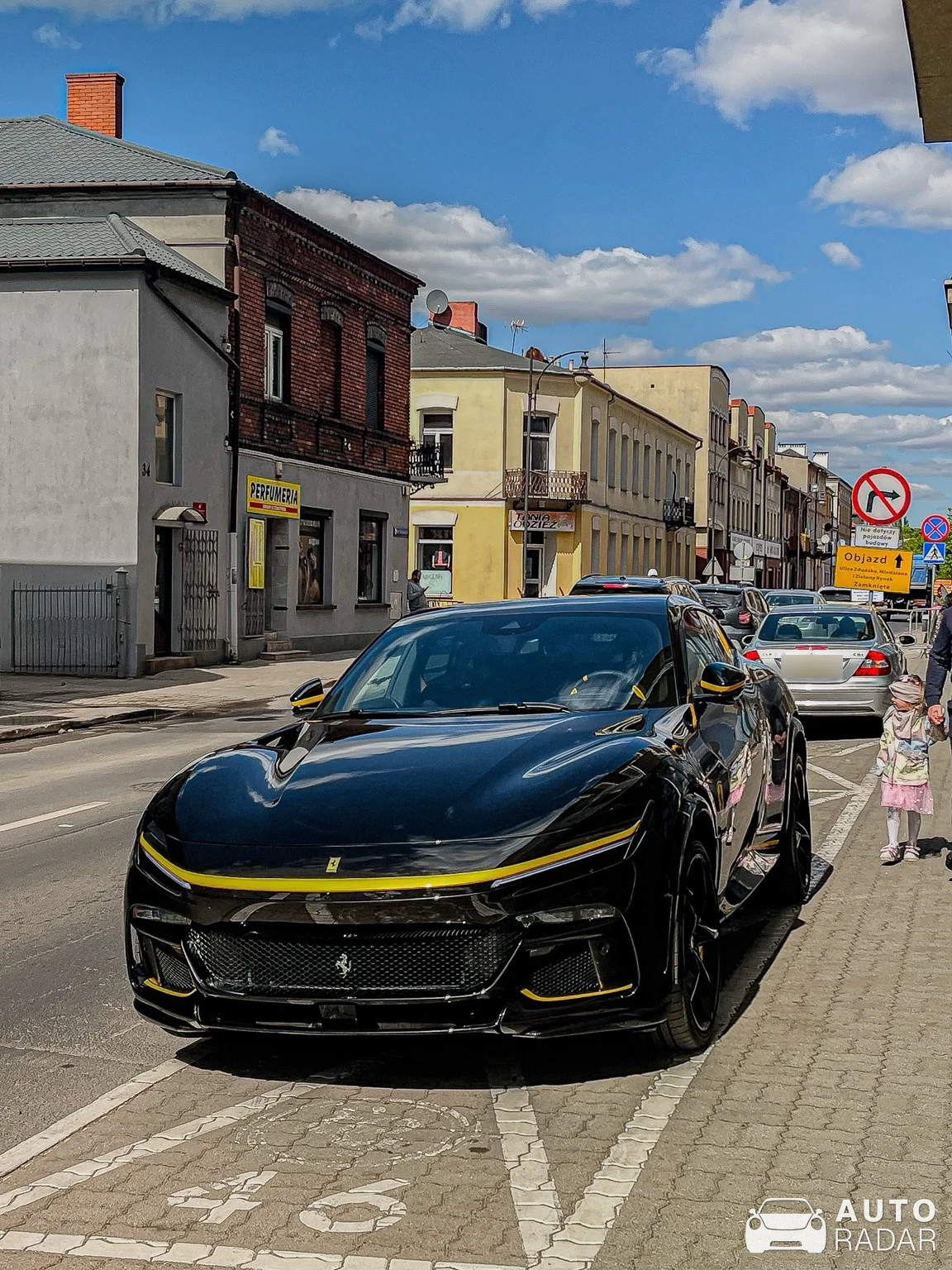Ferrari Purosangue spotted in Włocławek