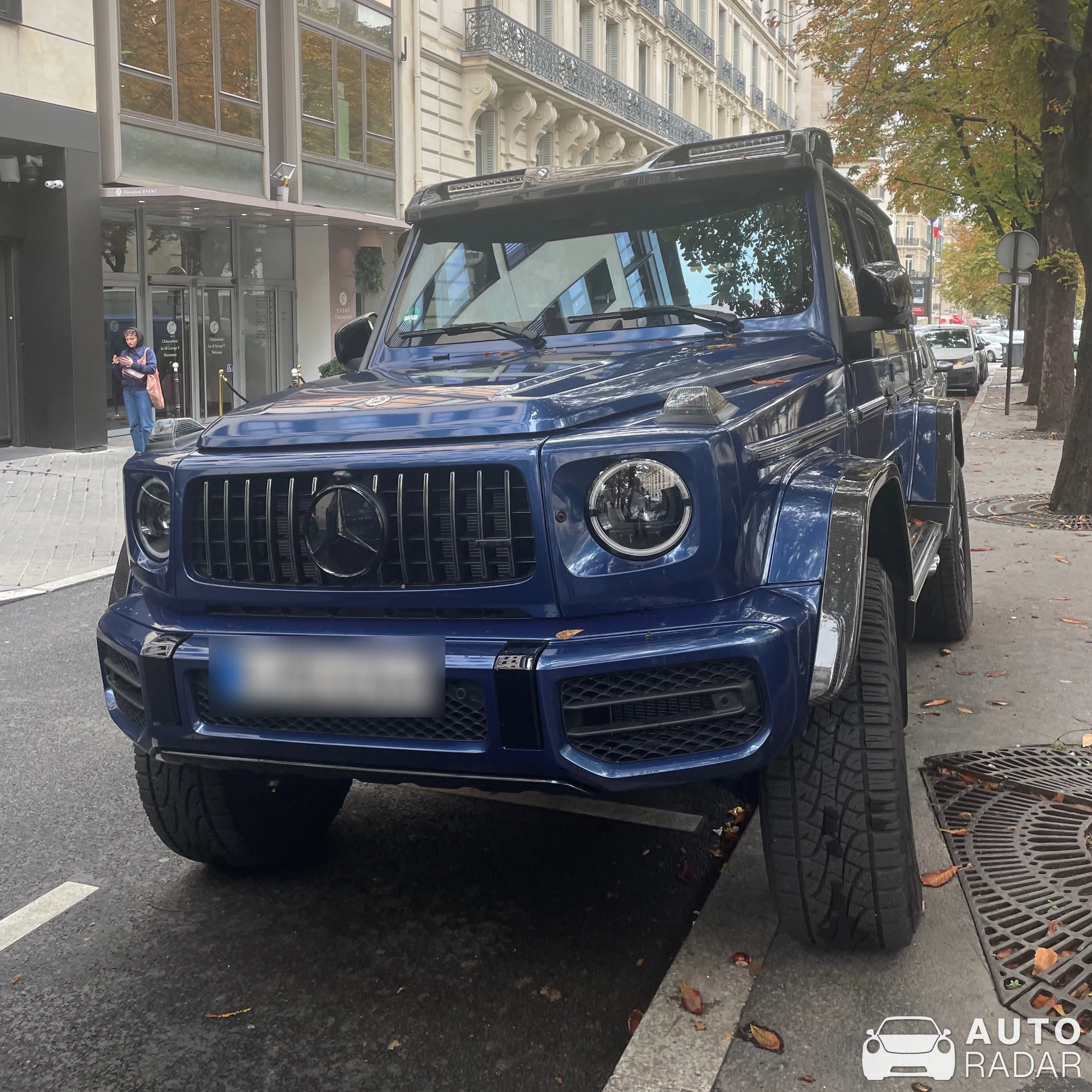 Mercedes-AMG G 63 4x4² W463 spotted in Paris, France