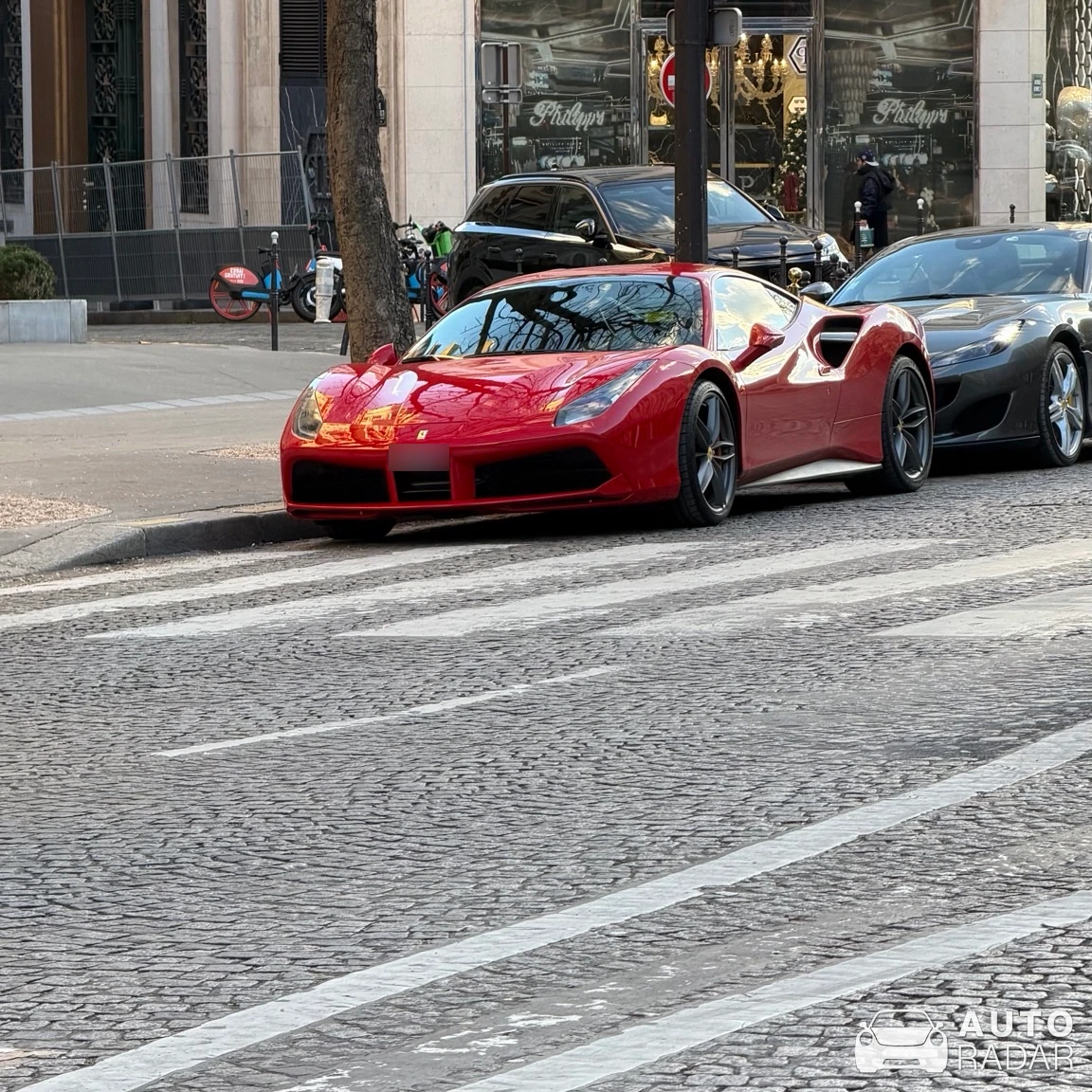 Ferrari 488 GTB spotted in Paris, France