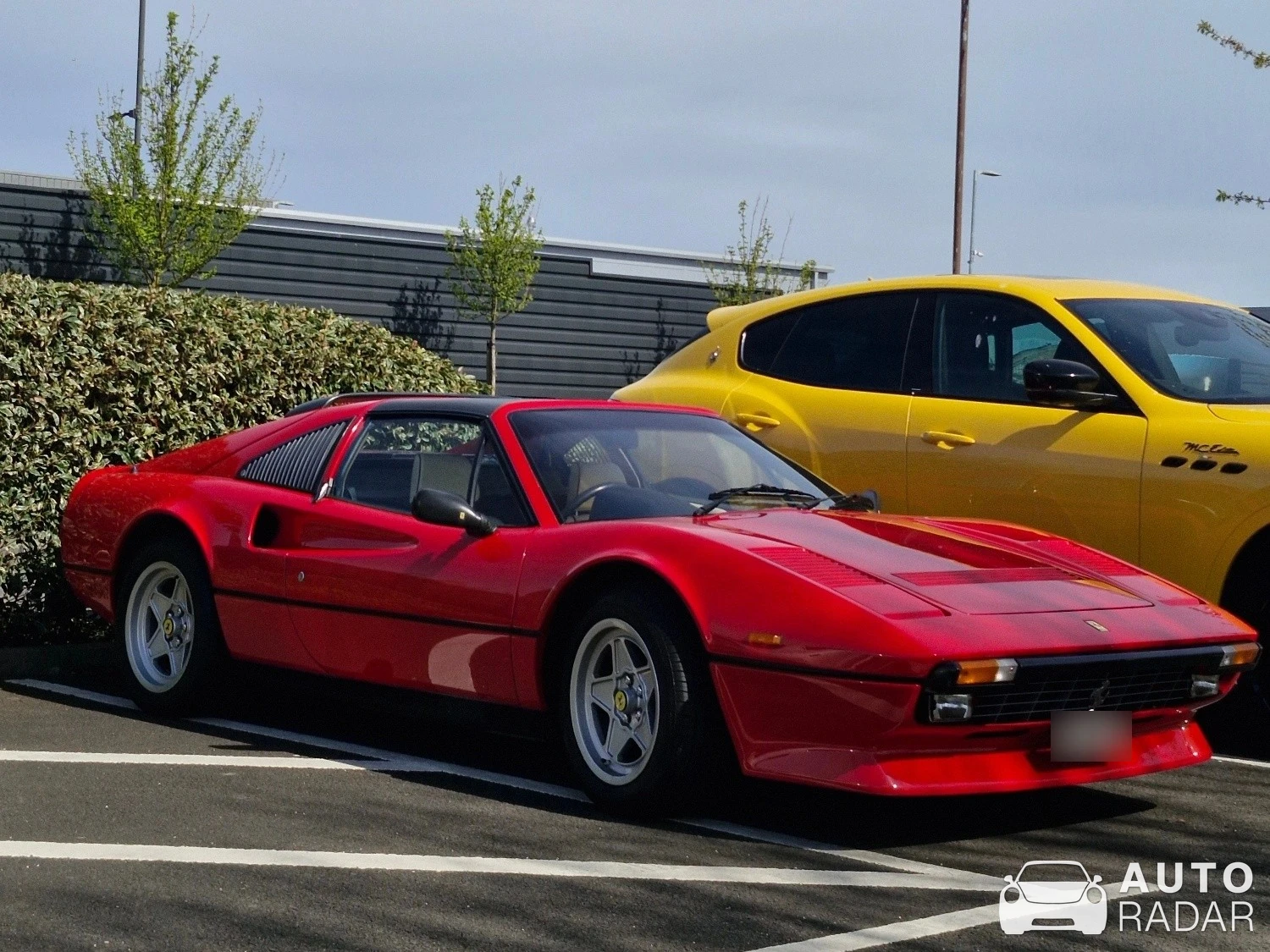 Ferrari 308 GTS Quattrovalvole spotted in Edinburgh