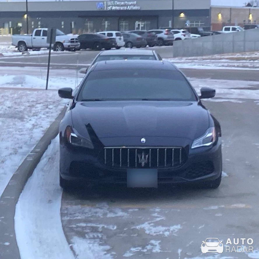 Maserati Quattroporte spotted in Watertown, United States
