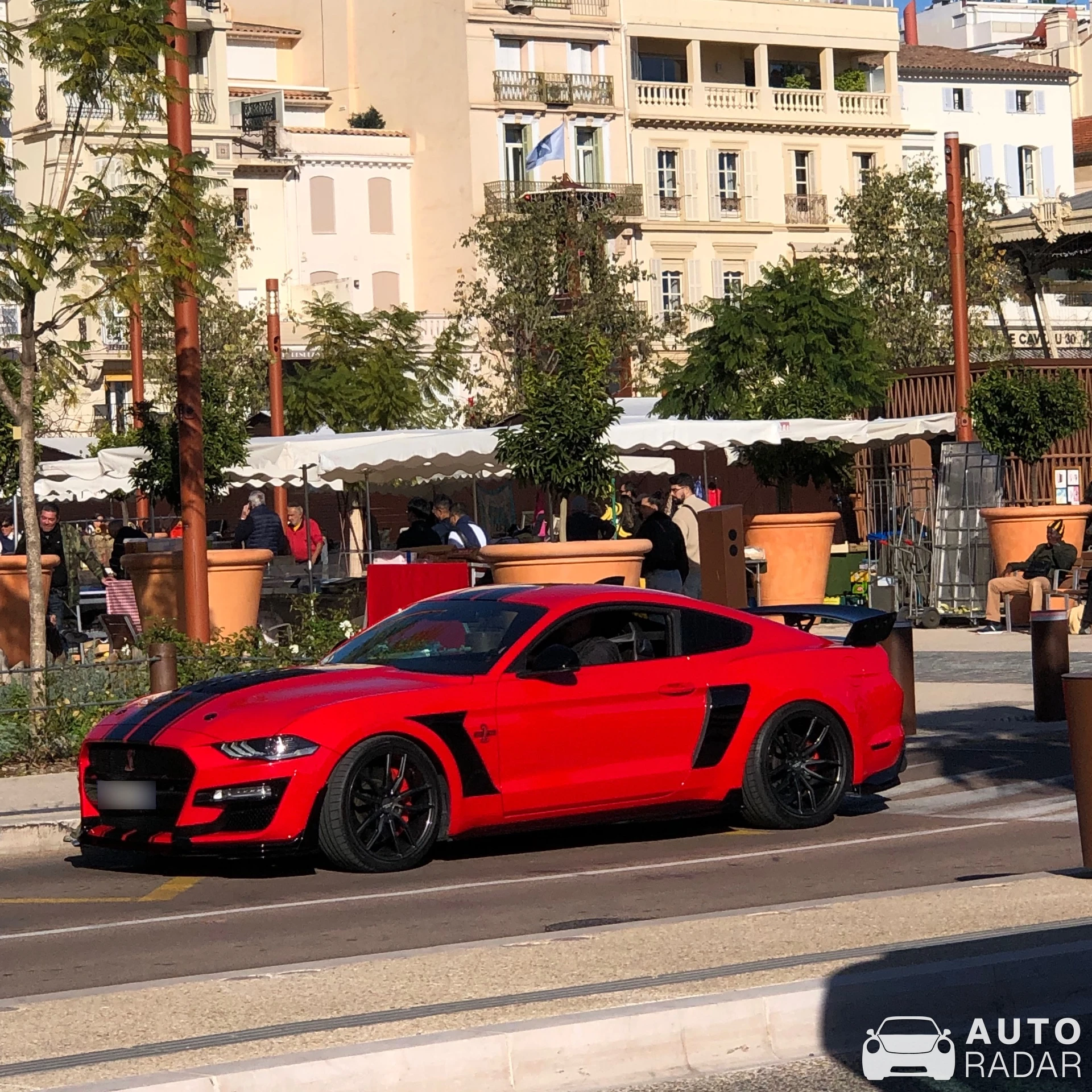Ford Mustang GT spotted in Cannes, France