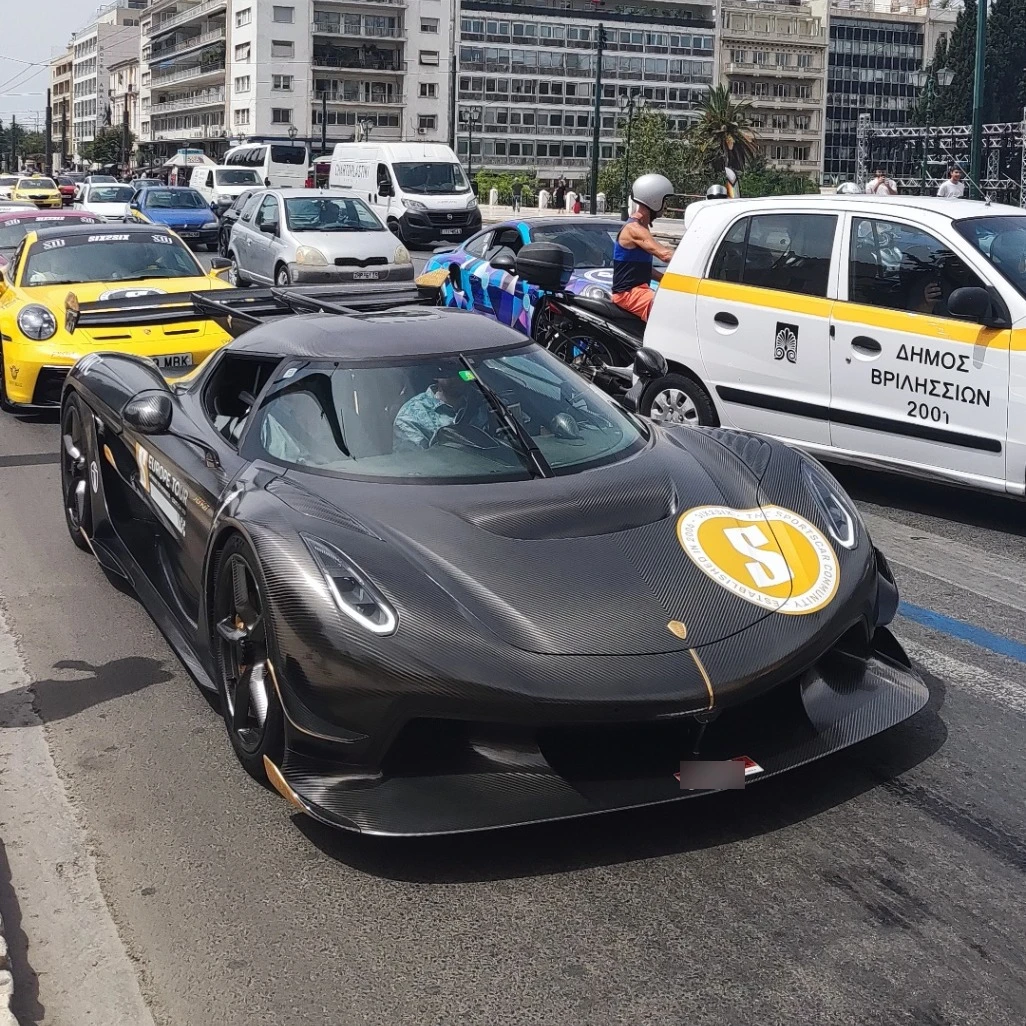 Koenigsegg Jesko Nür Edition spotted in Αθήνα