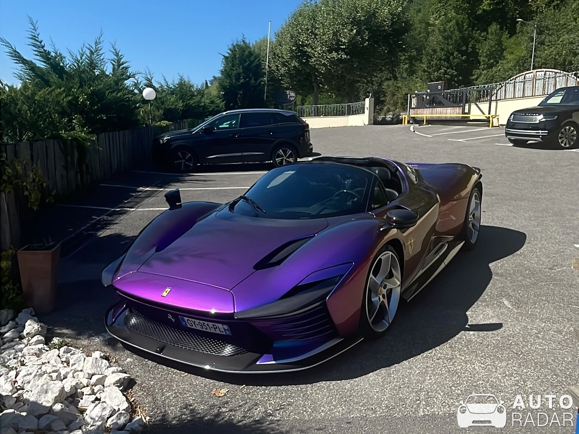 Ferrari Daytona SP3 spotted in Veyrier-du-Lac, France