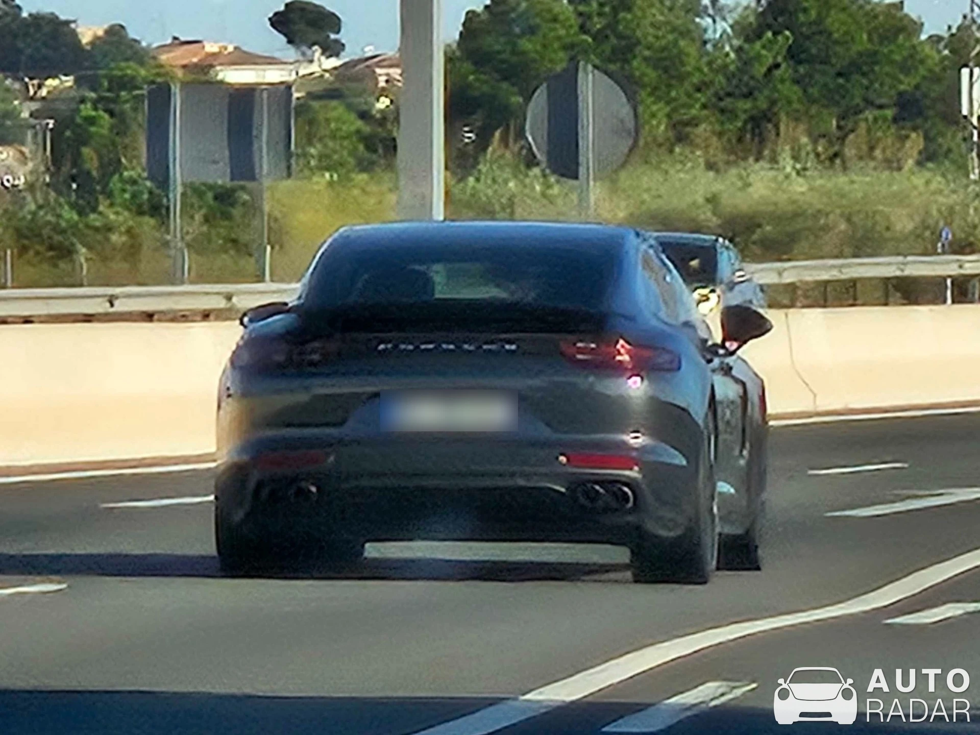 Porsche 971 Panamera spotted in Torrent, Spain