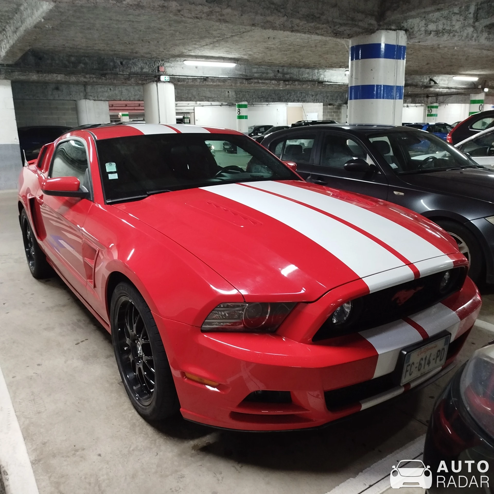 Ford Mustang GT spotted in Vannes, France