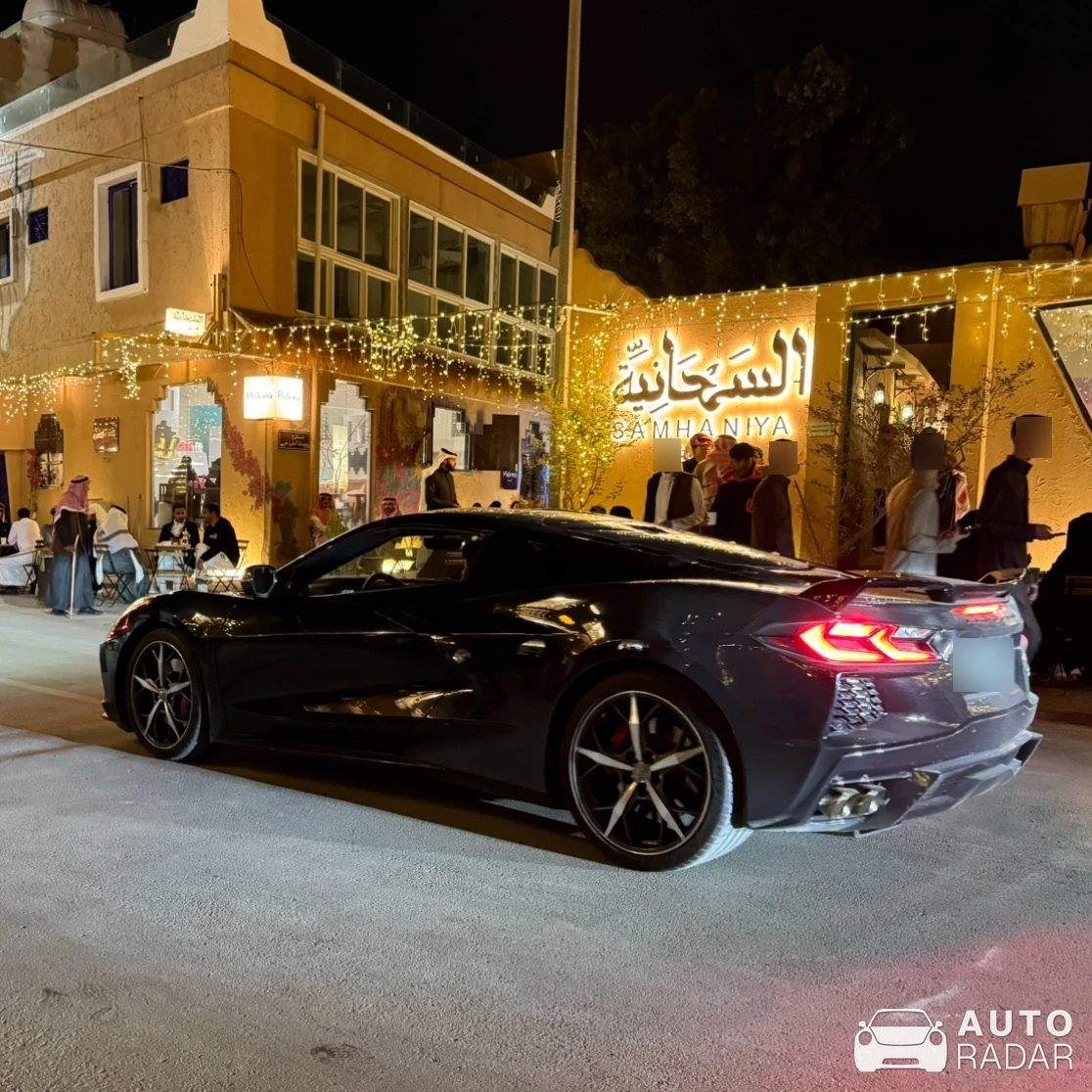 Chevrolet Corvette C8 spotted in Diriyah, Saudi Arabia