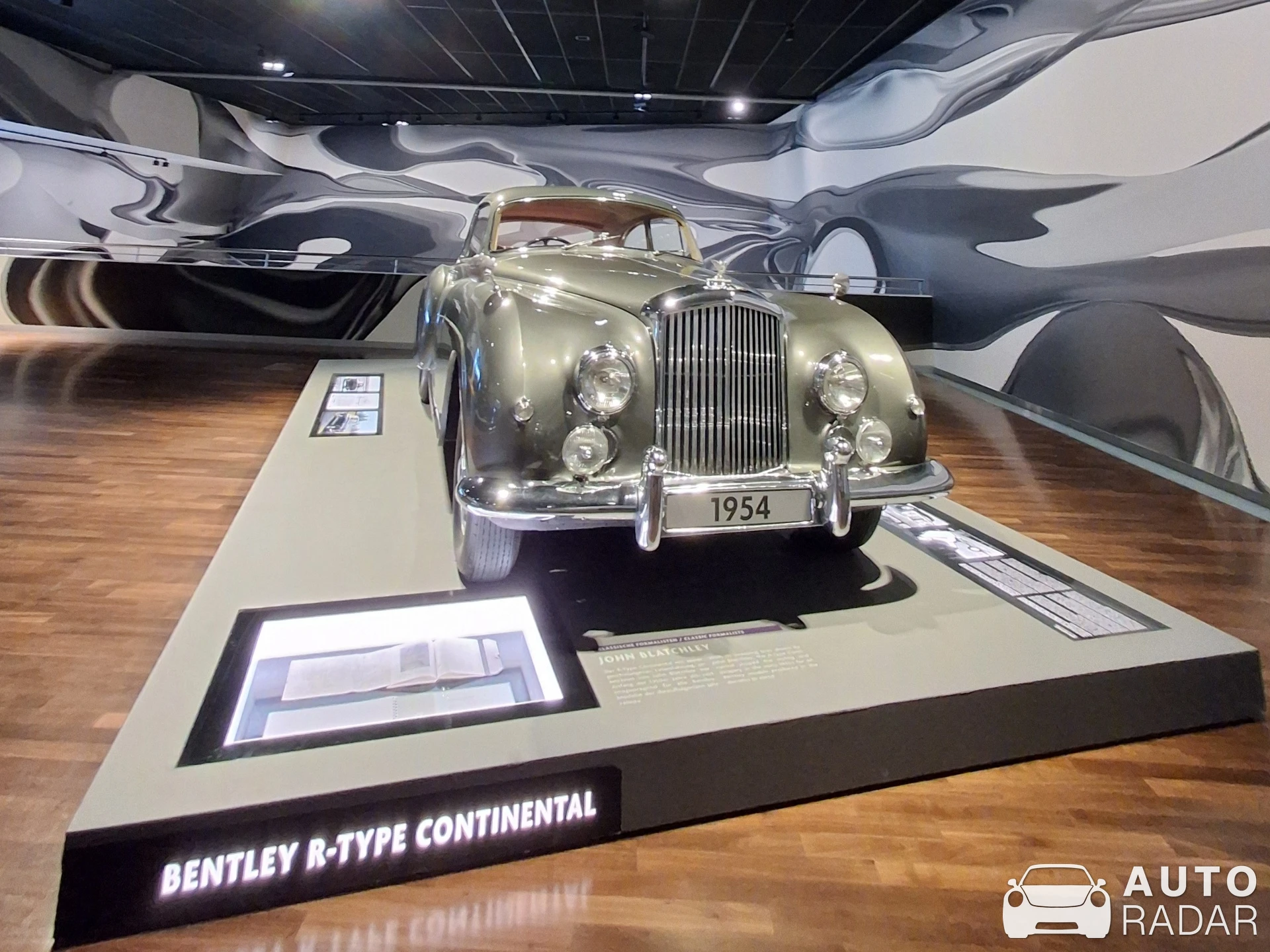 Bentley R-Type Continental spotted in Wolfsburg