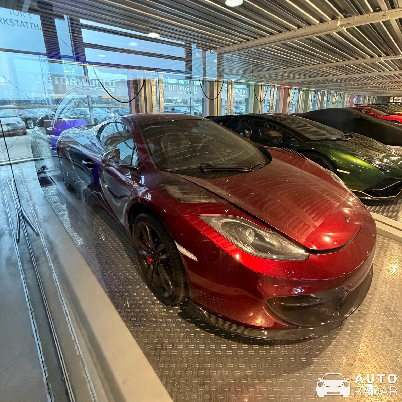 McLaren 12C High Sport spotted in Böblingen