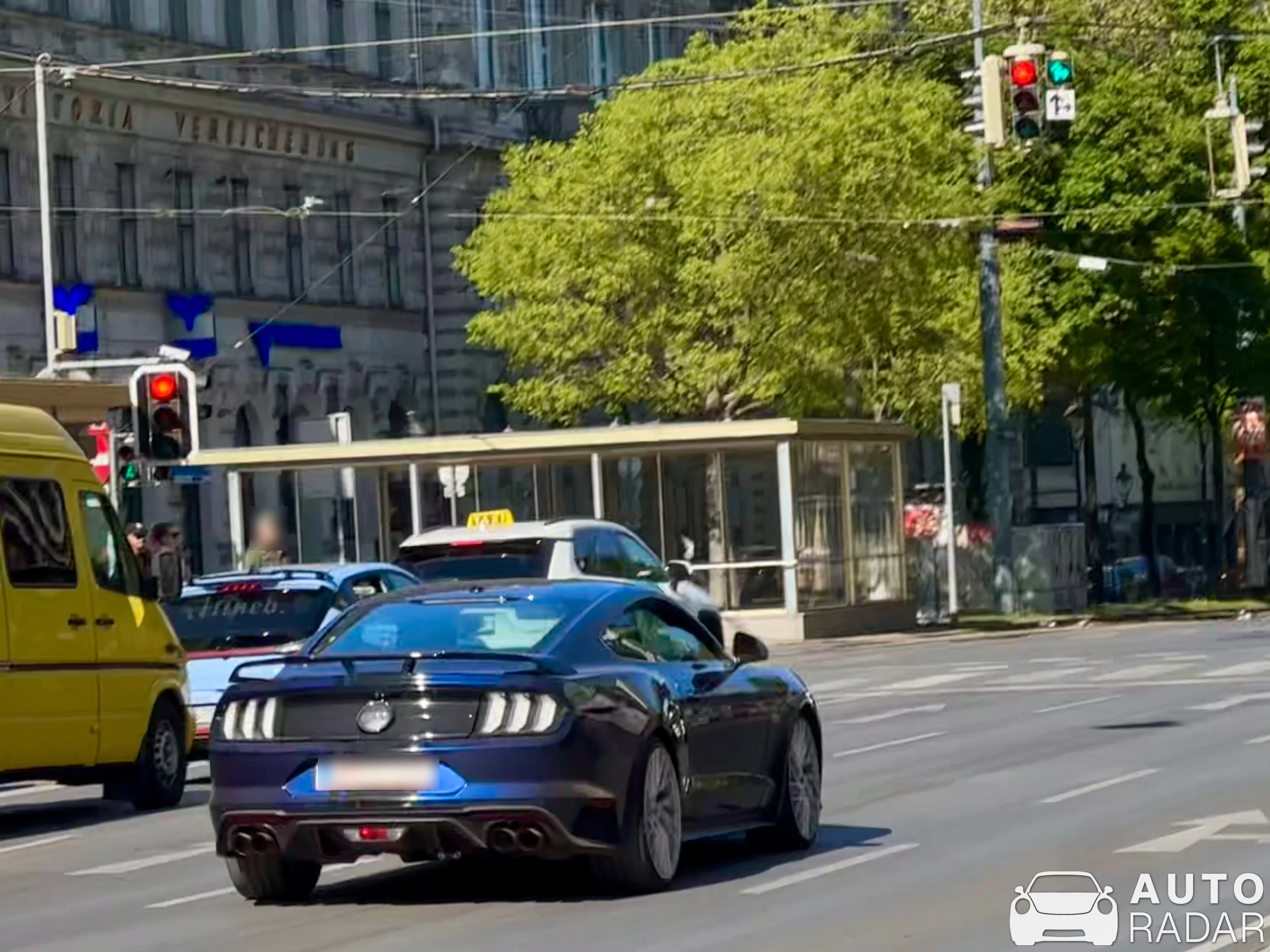 Ford Mustang GT S550 Roush Stage 3 spotted in Wien