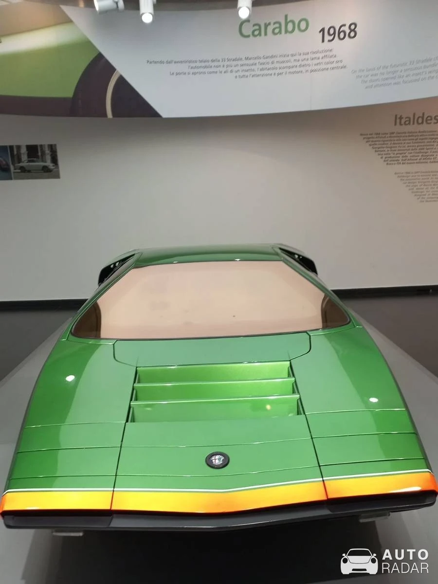 Alfa Romeo Carabo spotted in Arese