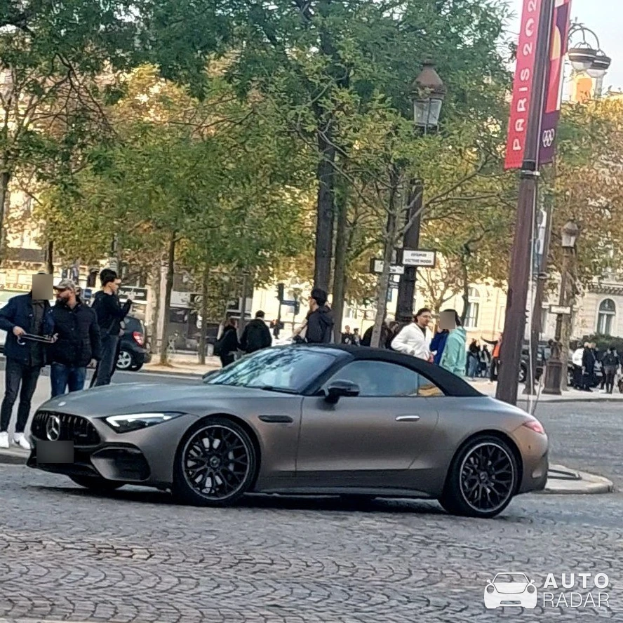 Mercedes-AMG SL 63 R232 spotted in Paris, France