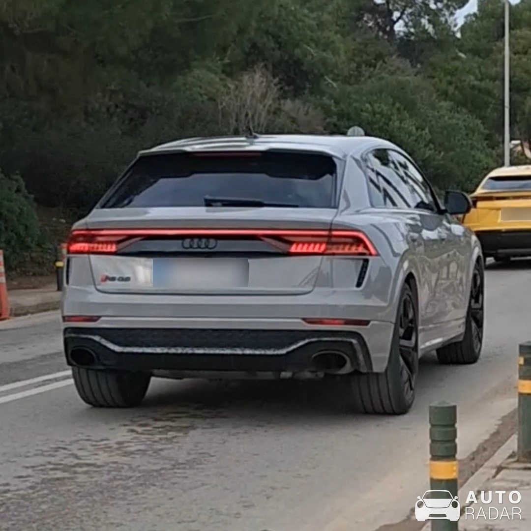 Audi RS Q8 spotted in Vouliagmeni, Greece