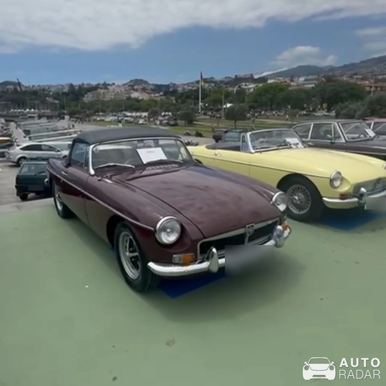 MG MGB spotted in Lisbon, Portugal