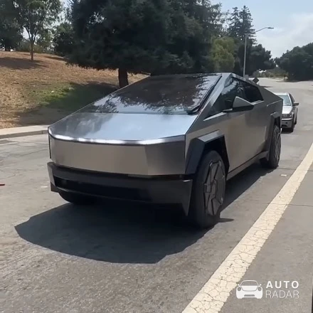Tesla Cybertruck spotted in Dubai, United Arab Emirates