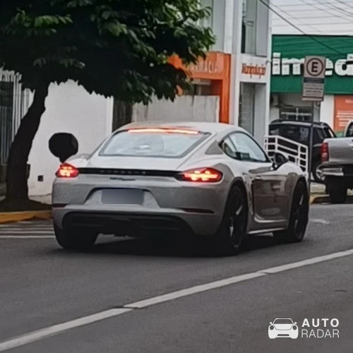 Porsche 718 Cayman spotted in Lages, Brazil