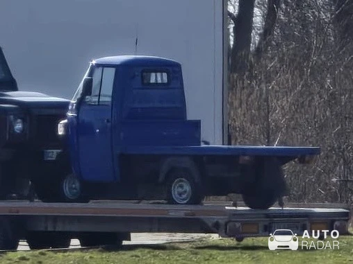 Piaggio Ape spotted in Jędrzychowice