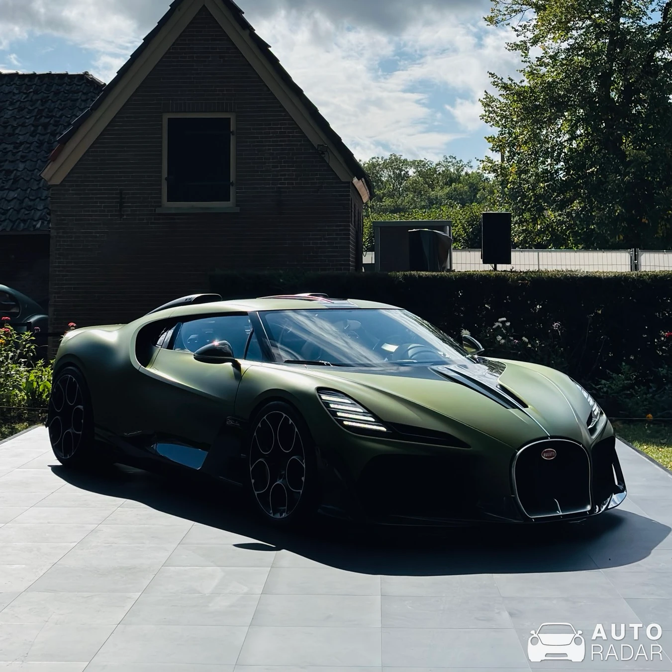 Bugatti Brouillard spotted in Beesd