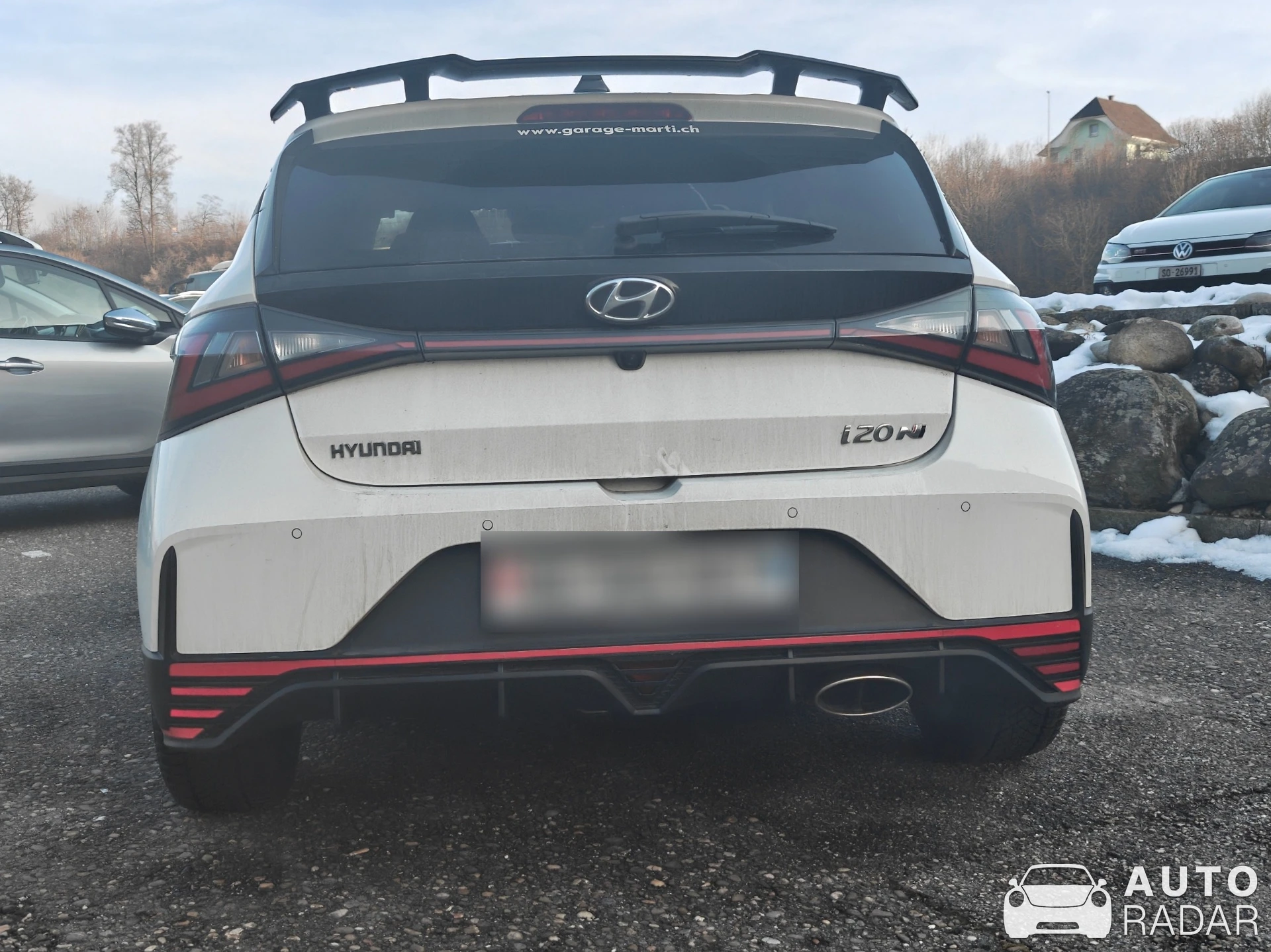 Hyundai i20 N spotted in Wynau, Switzerland