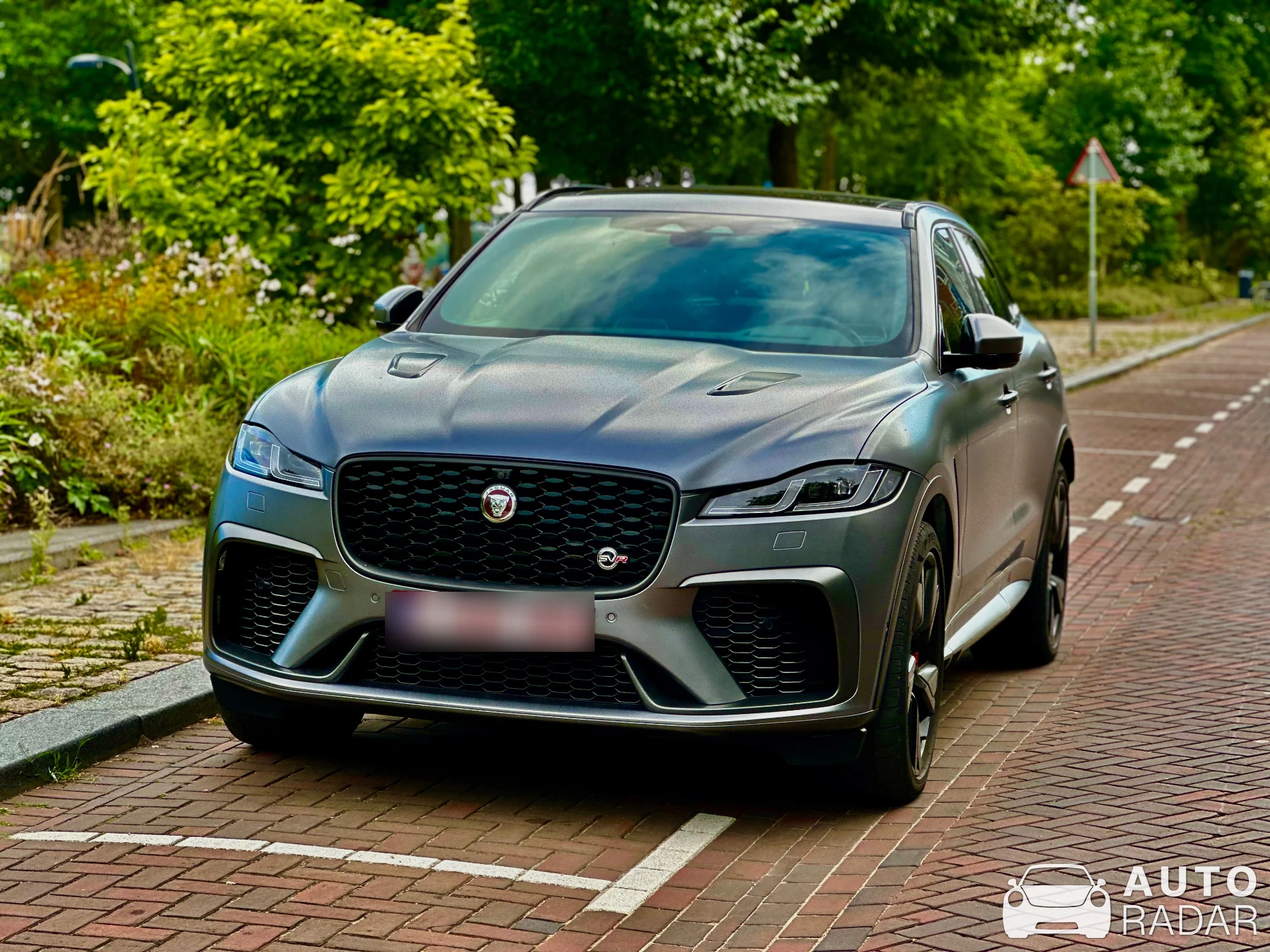 Jaguar F-PACE SVR 2021 spotted in Rotterdam