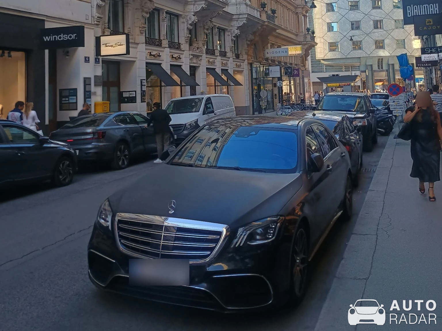 Mercedes-AMG S 63 spotted in Wien