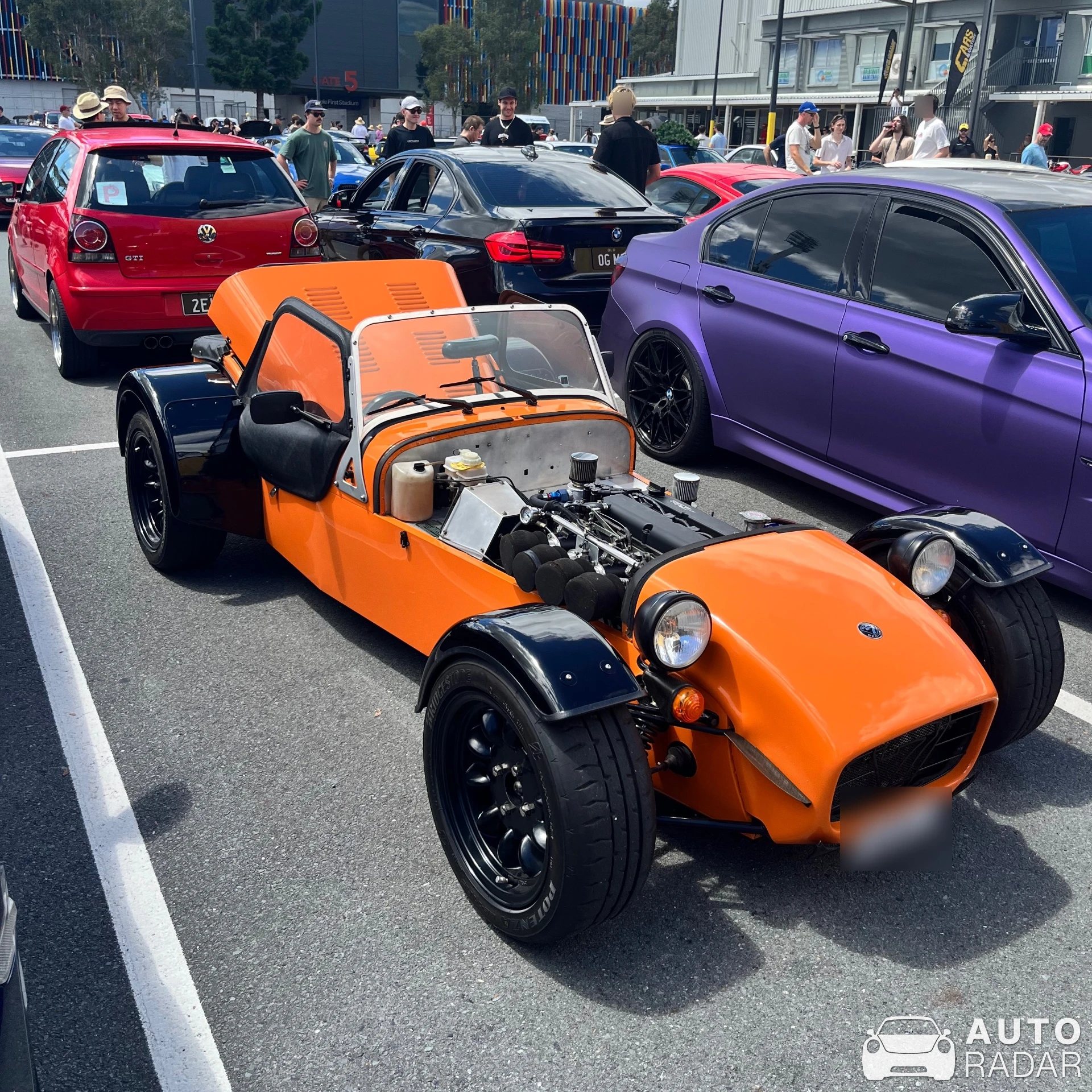 Caterham Super Seven spotted in Carrara, Australia