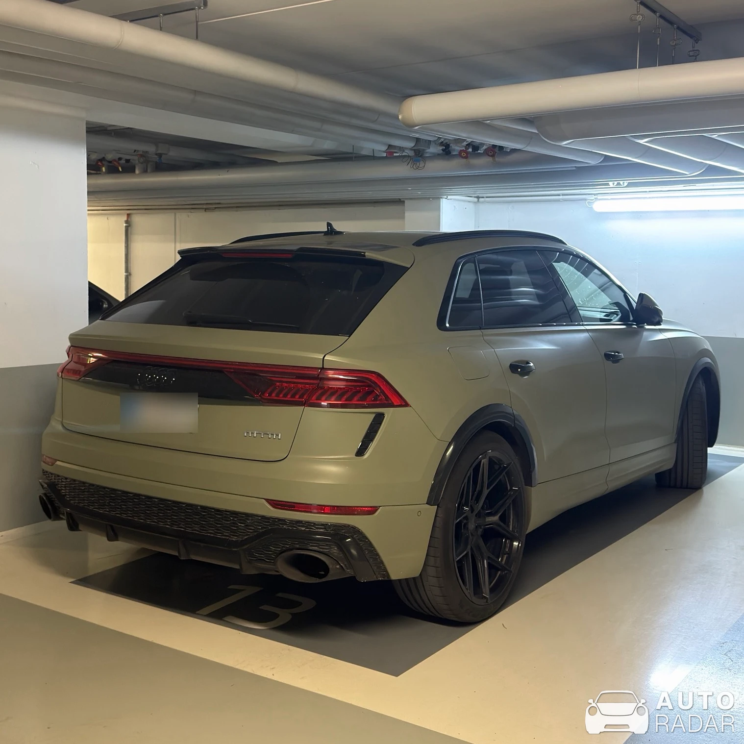 Audi MTM RS Q8 spotted in Rostock