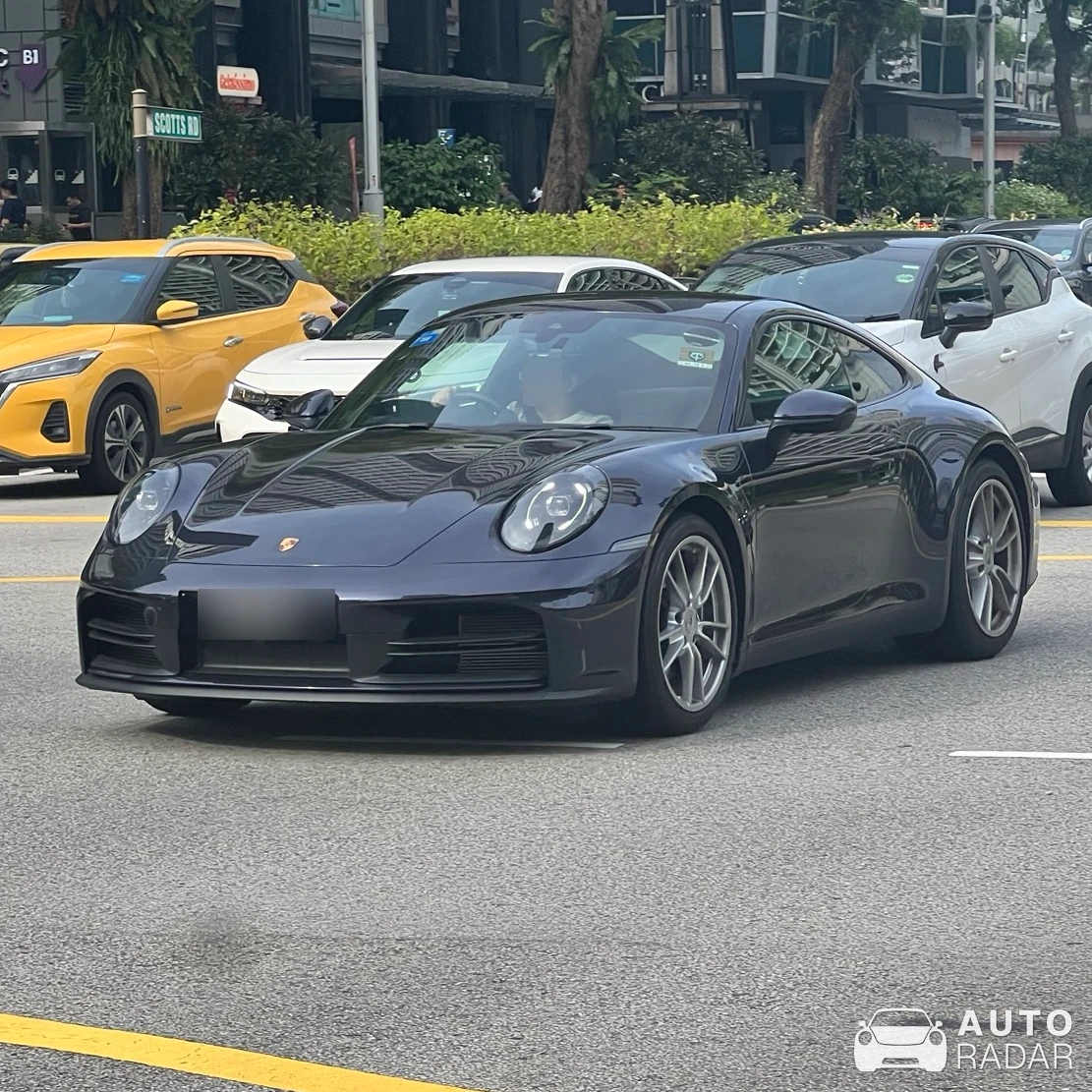 Porsche 992 Carrera MkII spotted in Singapore, Singapore