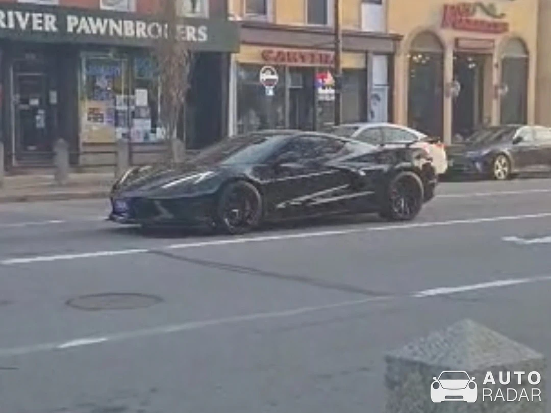 Chevrolet Corvette C8 Stingray spotted in Taunton