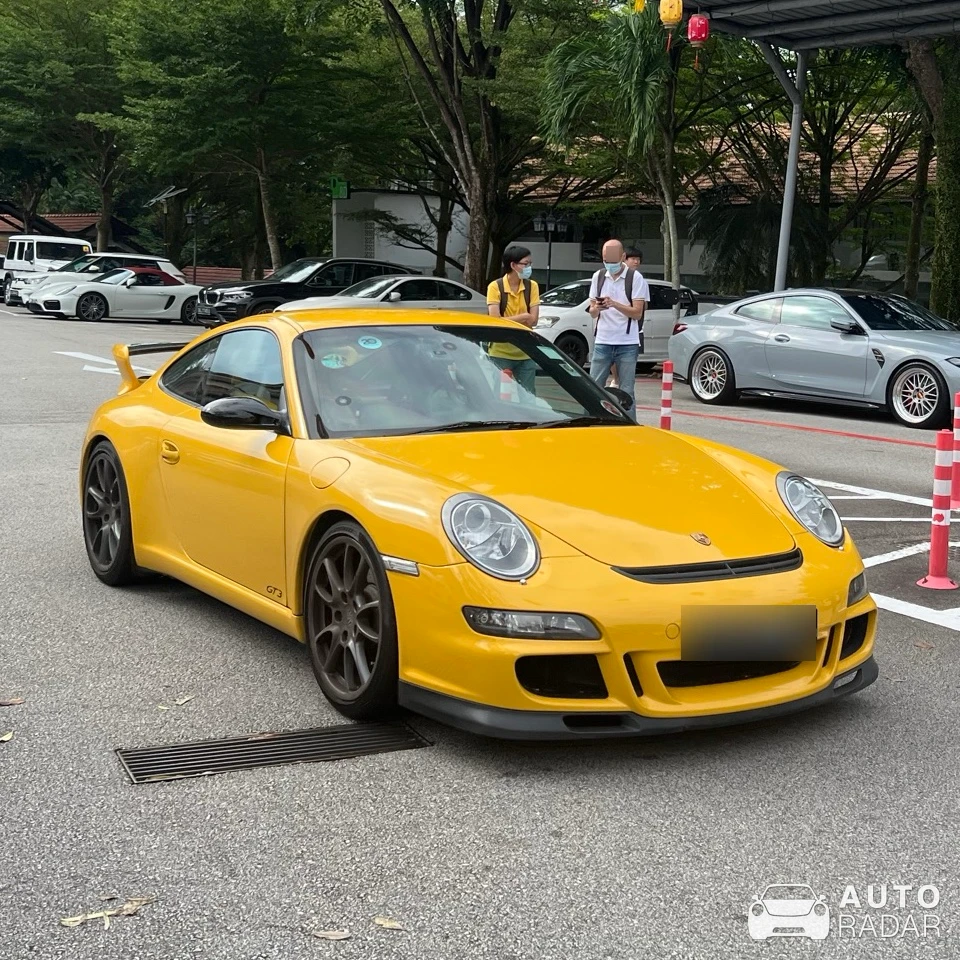 Porsche 997 GT3 Clubsport spotted in Singapore
