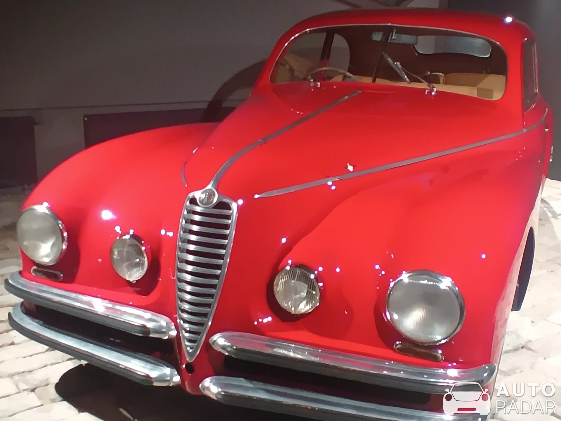 Alfa Romeo 2500 Super Sport with Touring Superleggera spotted in Vilnius, Lithuania