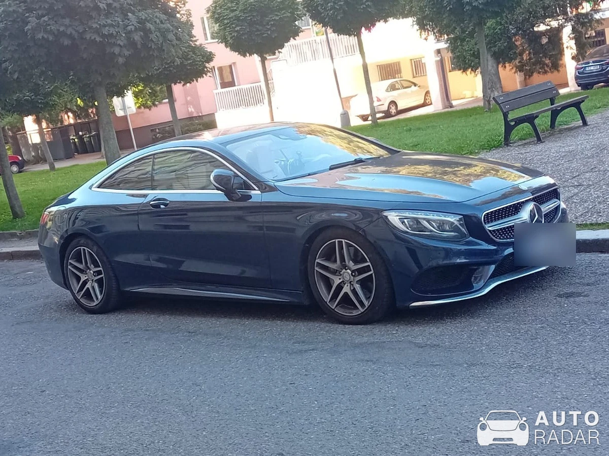 Mercedes-Benz S-Klasse Coupé C217 spotted in Okres Svitavy, Czechia