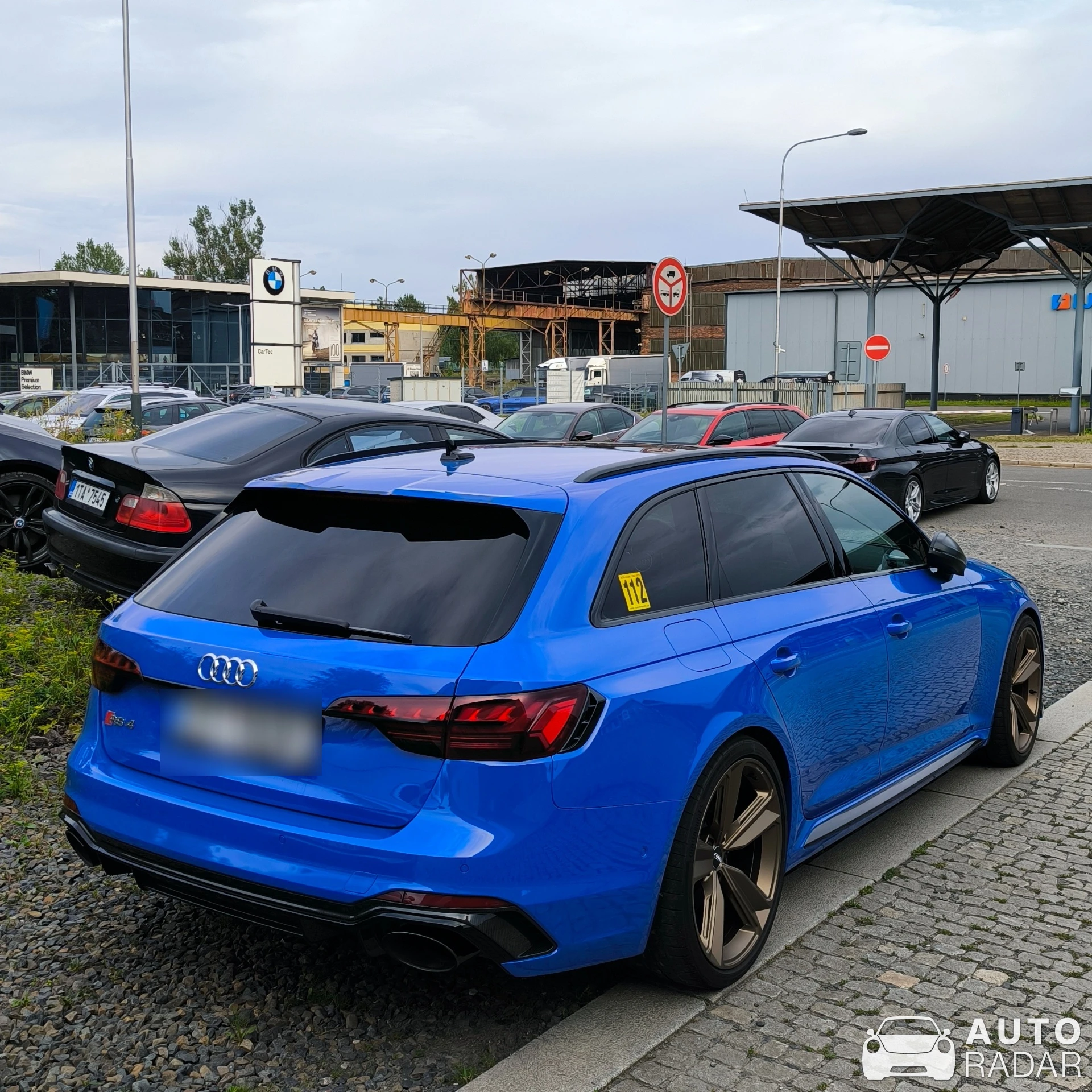 Audi RS4 Avant B9 2020 spotted in Ostrava