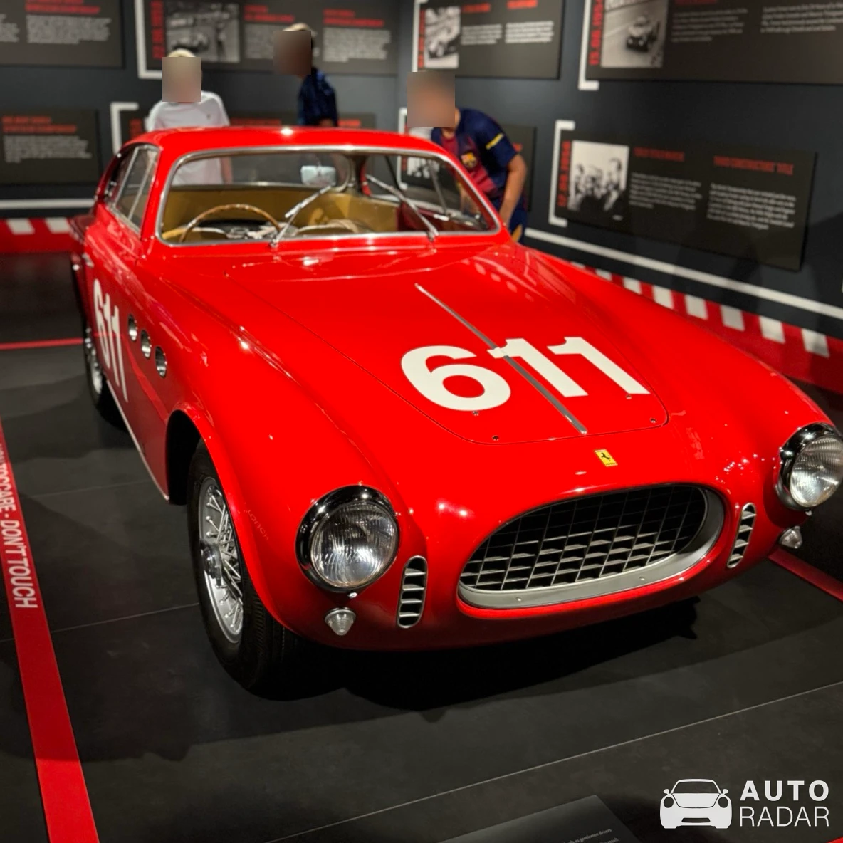Ferrari 166 MM Vignale Berlinetta spotted in Maranello