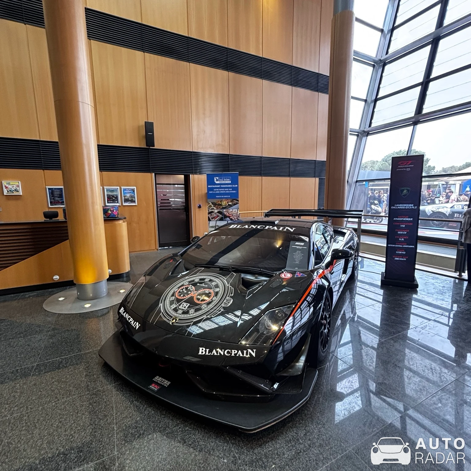 Lamborghini Reiter Engineering Gallardo GT3 FL2 spotted in Le Castellet, France
