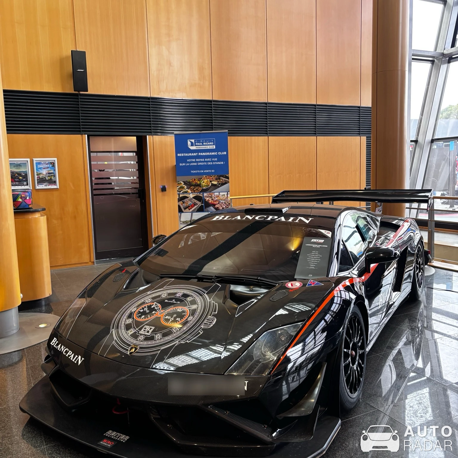 Lamborghini Reiter Engineering Gallardo GT3 FL2 spotted in Le Castellet