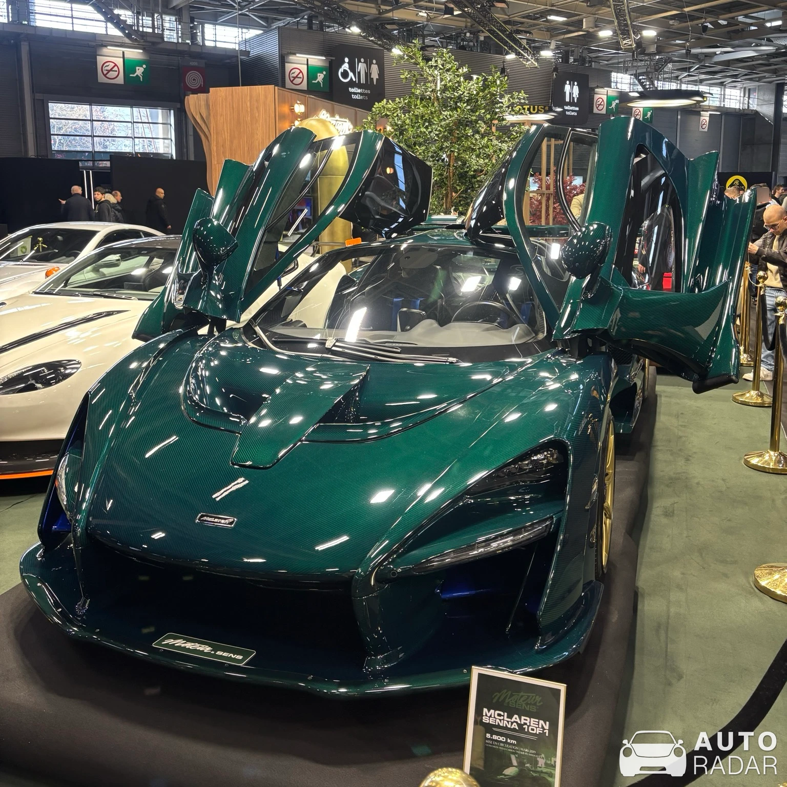 McLaren Senna spotted in Paris, France