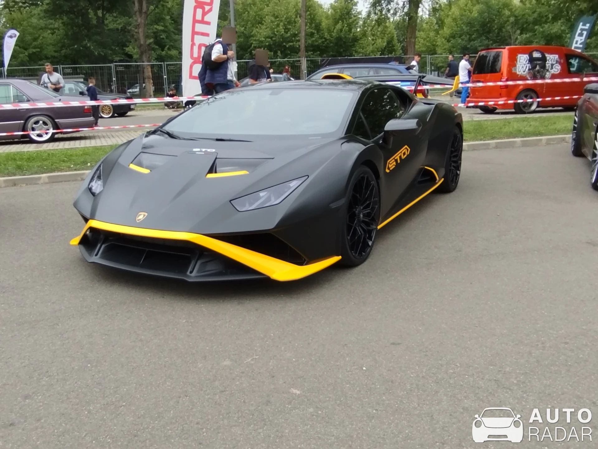 Lamborghini Huracán LP640-2 STO spotted in Bucharest, Romania