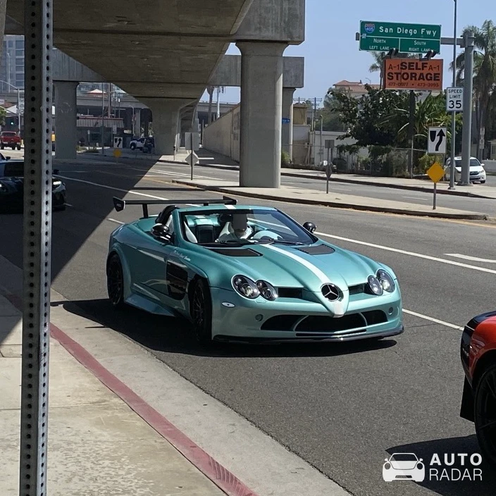 Mercedes-Benz SLR McLaren Roadster HDK by MSO spotted in Los Angeles