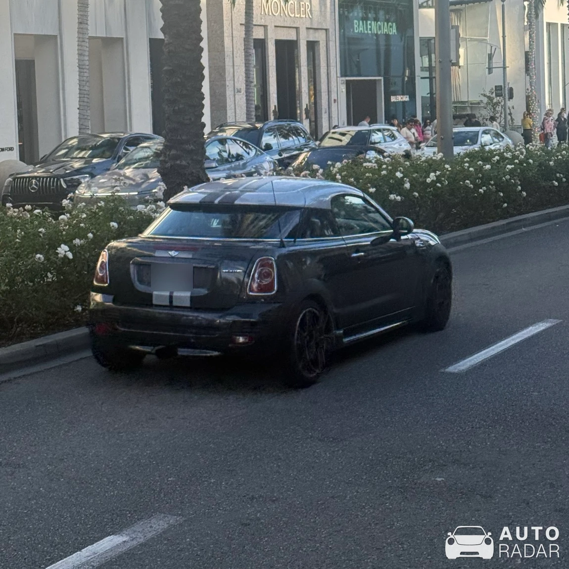 Mini Cooper S Coupe JCW spotted in Beverly Hills