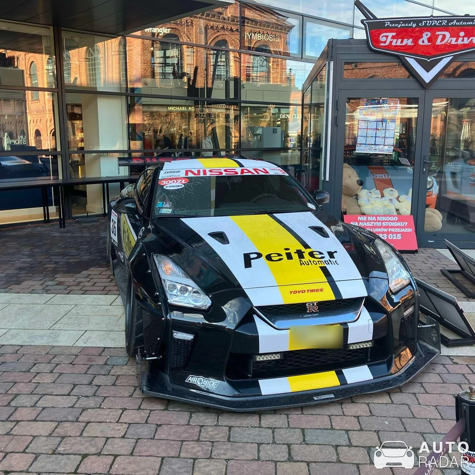 Nissan GT-R R35 Nismo GT3 spotted in Łódź, Poland