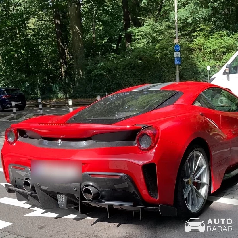 Ferrari 488 Pista spotted in Antwerpen, Belgium