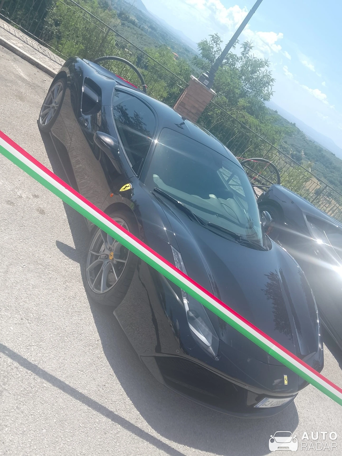 Ferrari 488 GTB spotted in Rieti